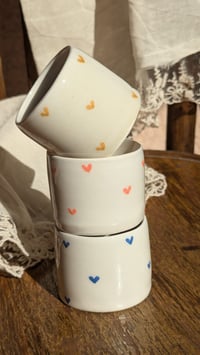 Image 1 of Tasse Expresso avec motif cœur