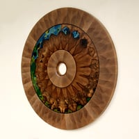 Image 2 of Wall art, scrap wood. "Gaia" by R3