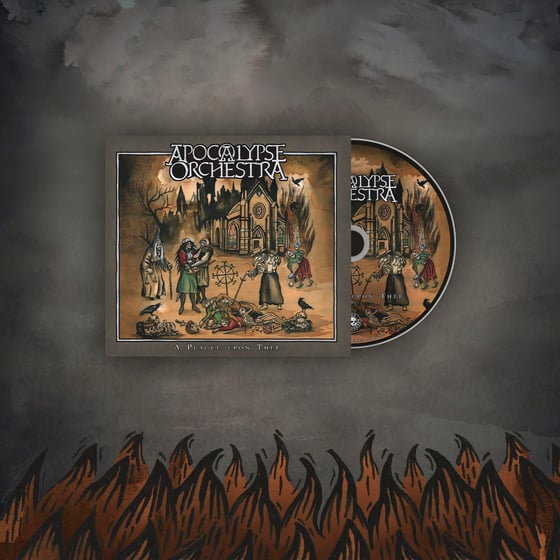 Image of Pre-order: Apocalypse Orchestra -  A Plague Upon Thee (Limited CD) 