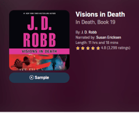 THE IN DEATH SERIES IN ORDER (37 AUDIOBOOKS)