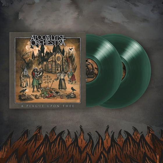 Image of Apocalypse Orchestra -  A Plague Upon Thee (Limited Green Vinyl)