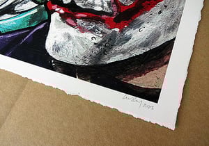 Image of The Jokers 320gsm hand torn edge matte archival print