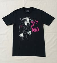 Image 1 of 'Pan's Not Dead' Black T-shirt - Bone Trail Apparel