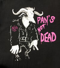 Image 2 of 'Pan's Not Dead' Black T-shirt - Bone Trail Apparel