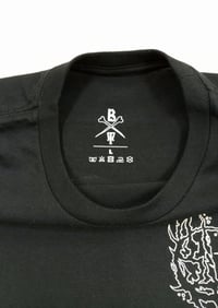 Image 3 of 'Bonetrail Skull' Black T-shirt - Bone Trail Apparel