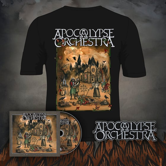 Image of Pre-order: Apocalypse Orchestra - A Plague Upon Thee (Apocalypse Bundle). 