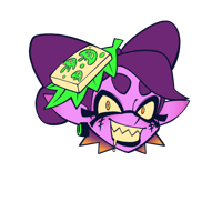 Image 3 of Splatoween Callie foiled acrylic pin