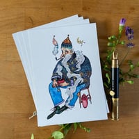 Image 2 of Postkarte - Alter weiser Winterzauber