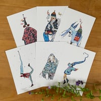 Image 3 of Postkarte - Alter weiser Winterzauber