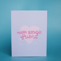 Image 3 of Happy Birthday Friend Card