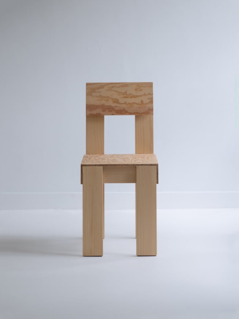 Image of Box Chair natural