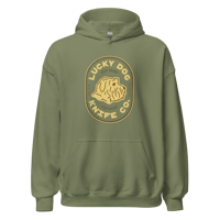 Image 1 of Lucky Dog Badge Pullover Hoodie