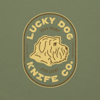 Image 2 of Lucky Dog Badge Pullover Hoodie