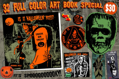 Image of 3 LEFT- HALLOWEEN ARTBOOK SPECIAL