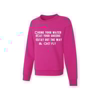 Pink Unisex Crewneck Sweatshirt