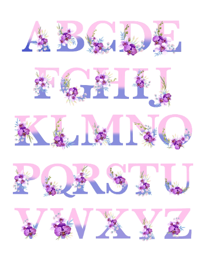 Image of Monogram Floral Pillow