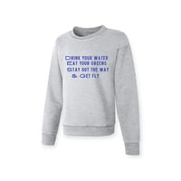 Grey Crewneck Sweatshirt 