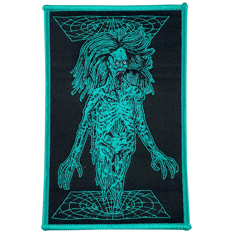 Image of TRANSDIMENSIONAL VORTEX GHOUL WOVEN PATCH 