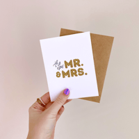 Image 2 of The New Mr. & Mrs. Card