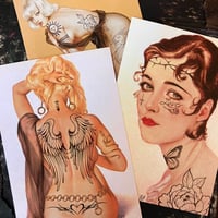 Image 1 of “Tattooed Playboy” Collection 4” x 6”
