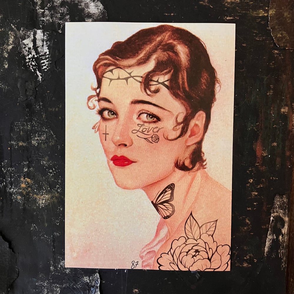 Image of “Tattooed Playboy” Collection 4” x 6”