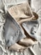 Image of Colcha bebé 70 x 70cm gris/ arena
