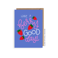 Image 1 of Have A Berry Good Day! Card