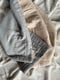 Image of Colcha bebé 70 x 70cm gris/ arena