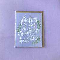 Image 2 of Thinking Of You During This Hard Time Card