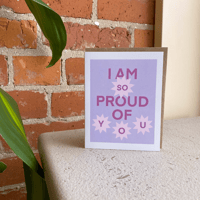 Image 2 of I Am So Proud Of You Card
