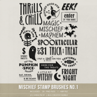 Mischief Stamp Brushes No.1 (Digital)