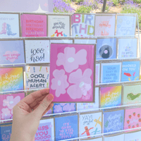 Image 2 of Pink Floral Card