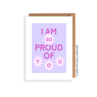 Image 1 of I Am So Proud Of You Card