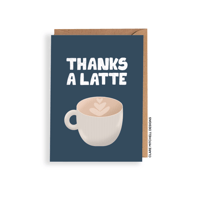 Image 1 of Thanks A Latte Card