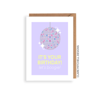 Image 1 of It's Your Birthday, Let's Boogie! Card