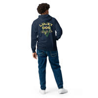 Image 4 of Lucky Dog Diamond Zipper Hoodie