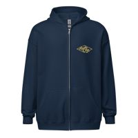 Image 1 of Lucky Dog Diamond Zipper Hoodie