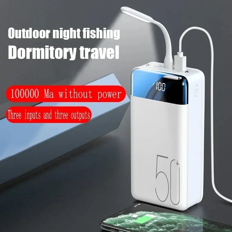 MSL 2024 New Wireless Power Bank 200000mAh Portable Power Supply