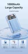MSL Mini Power Bank 10000mAh 33W PD Fast Charging External Battery