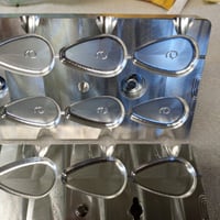 Image 5 of 6 oz No Roll Sinker Mold - 10 CAVITY Production Mold