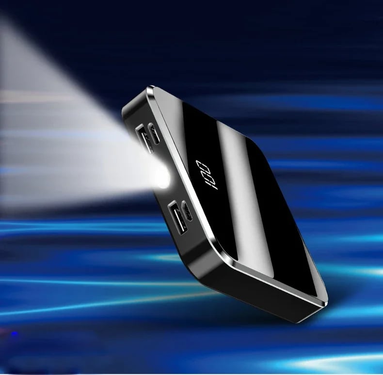 MSL 20000mAh Mini Large Capacity Power Bank Portable Digital Display Fast Charging