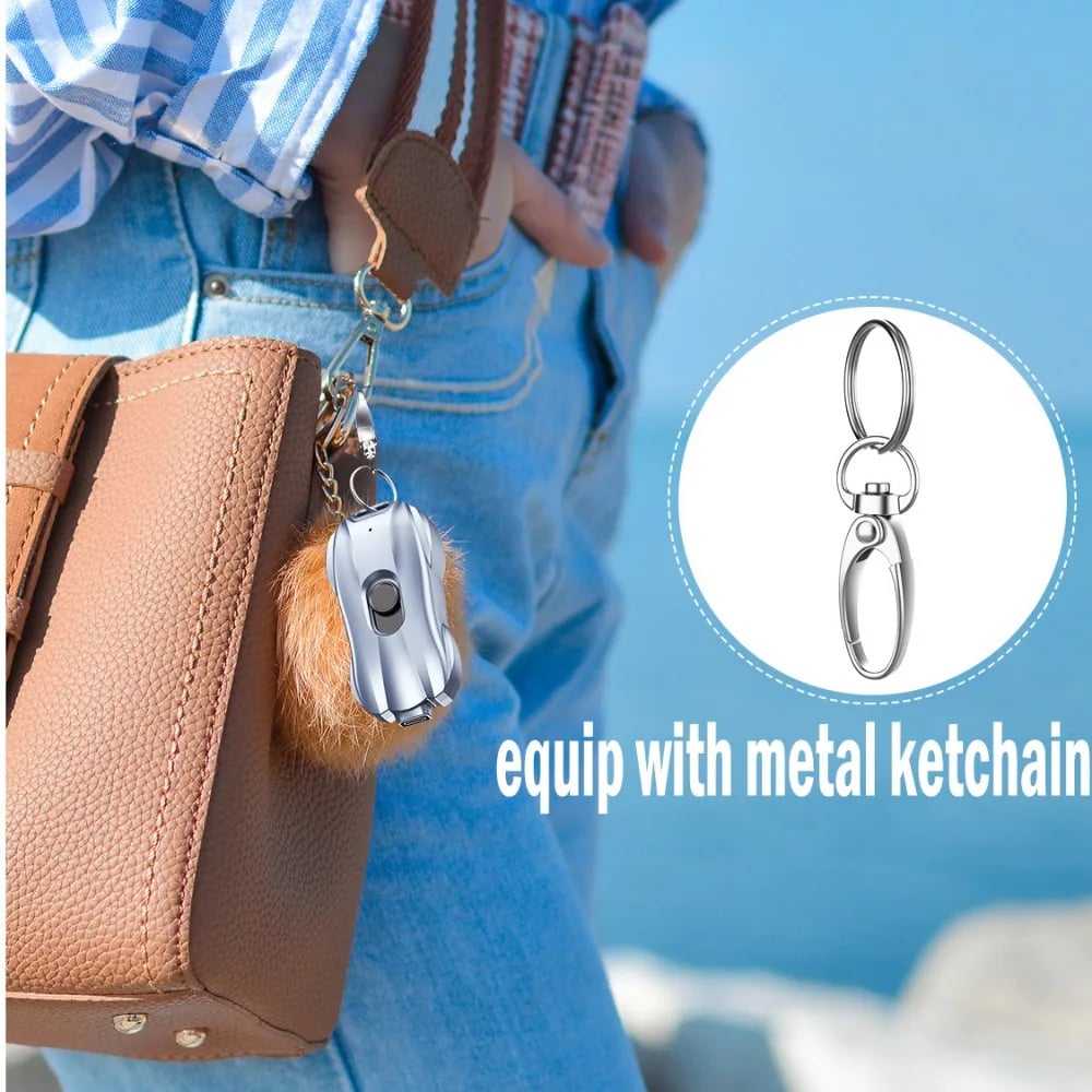 MSL Mini Power Bank Keychain Fast Charging Type-C