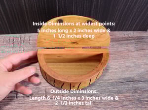 Image of 5 piece desk set made out of cherry wood with live edge, and a 18x36 wood grain desk mat