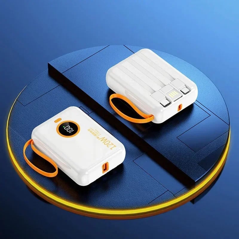 MSL Mini 120W Power Bank High-Capacity Fast Charging Portable Backup