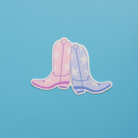 Image 1 of Cowboy Boots Sticker