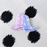 Image 2 of Cowboy Boots Sticker