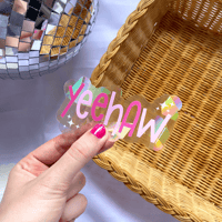 Yeehaw *Old Version* Suncatcher