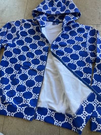 Image 3 of Numero hoodie royal 
