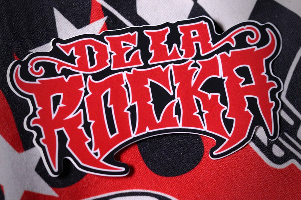 De La Rocka Logo Sticker