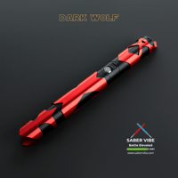 Image 1 of Saber Vibe Dark Wolf Lightsaber – Unleash the Beast 